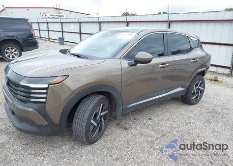 2025 Nissan Kicks Sv Fwd from USA, damaged, VIN 3N8AP6CA2SL309275